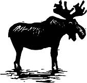 Clip Art Moose