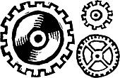 Clip Art of Gears gears - Search Clipart, Illustration Posters ...