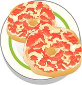 pizza bagel clipart - photo #23