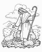 Shepherd Sheep Clipart